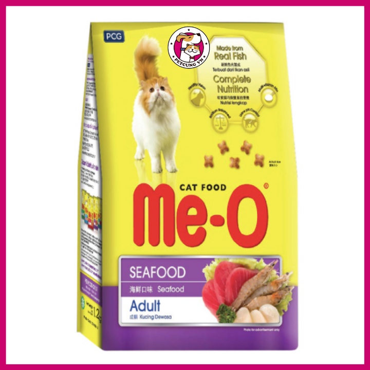 Thức Ăn Cho Mèo - Thức Ăn Hạt Cho Mèo Me-O 350gr - Pet Cưng Shop