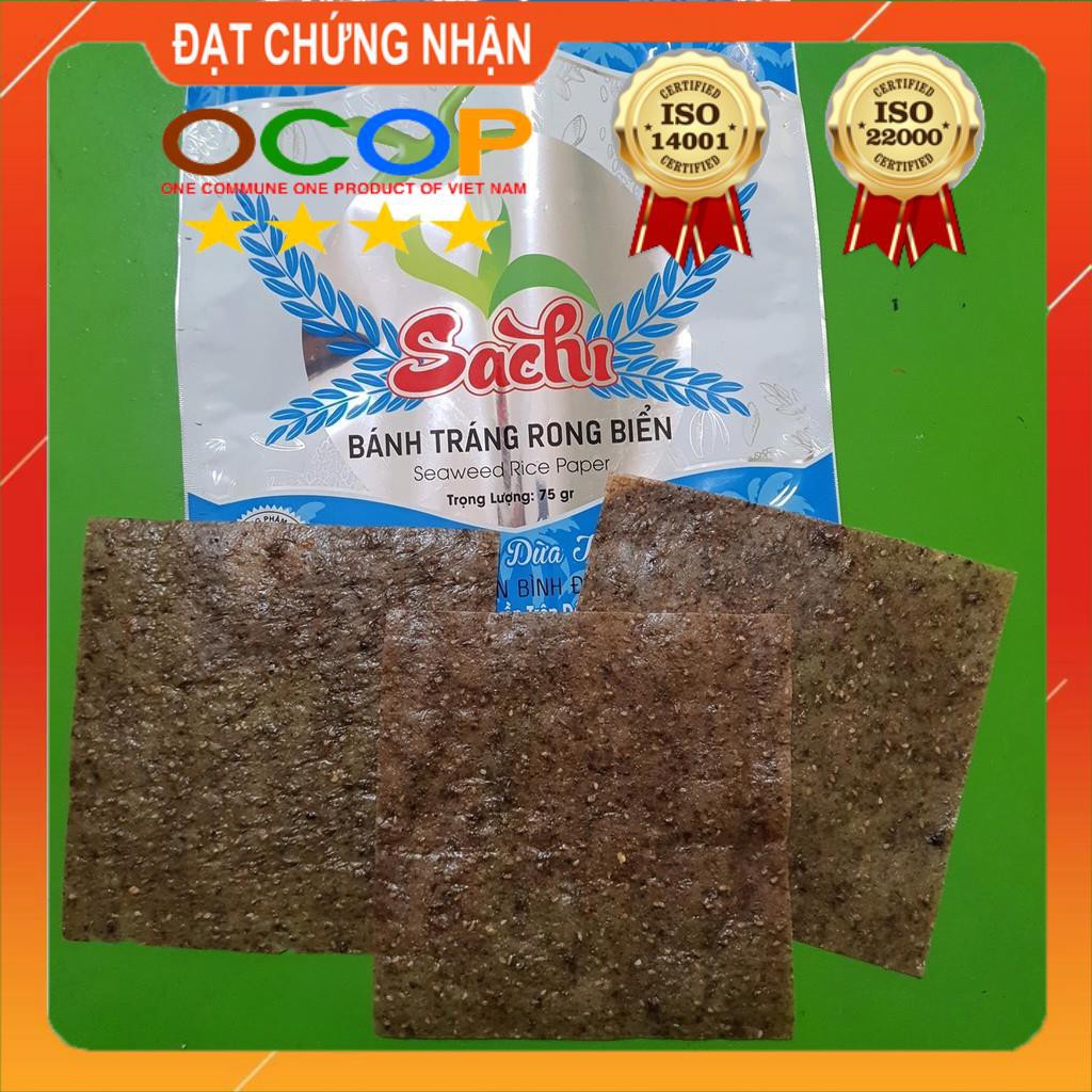 Bánh Tráng Rong Biển Nướng Sẵn Sachi 🌟Bì Loại 60Gram🌟Bánh Tráng Sachi🌟 | BigBuy360 - bigbuy360.vn