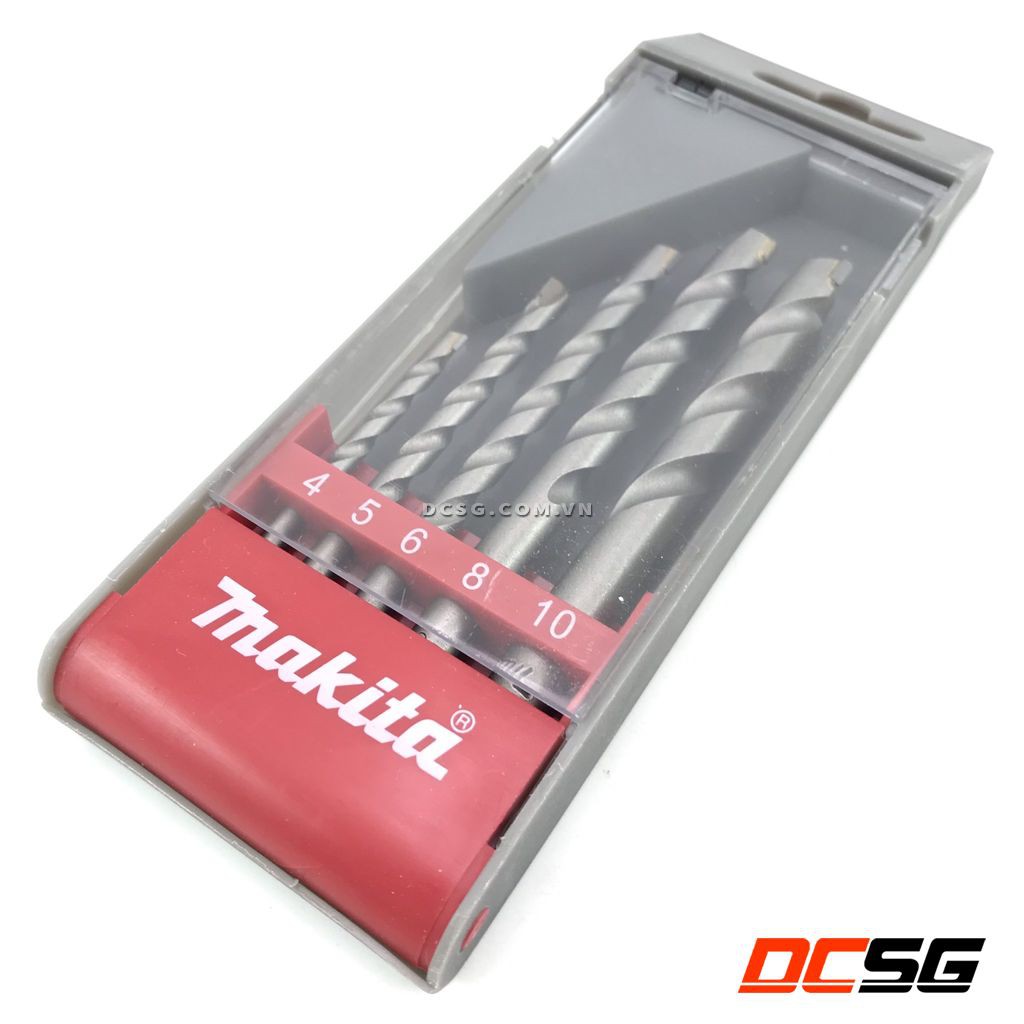 Bộ mũi khoan tường 4.0-10mm Makita D-05175 (5 chi tiết) | DCSG