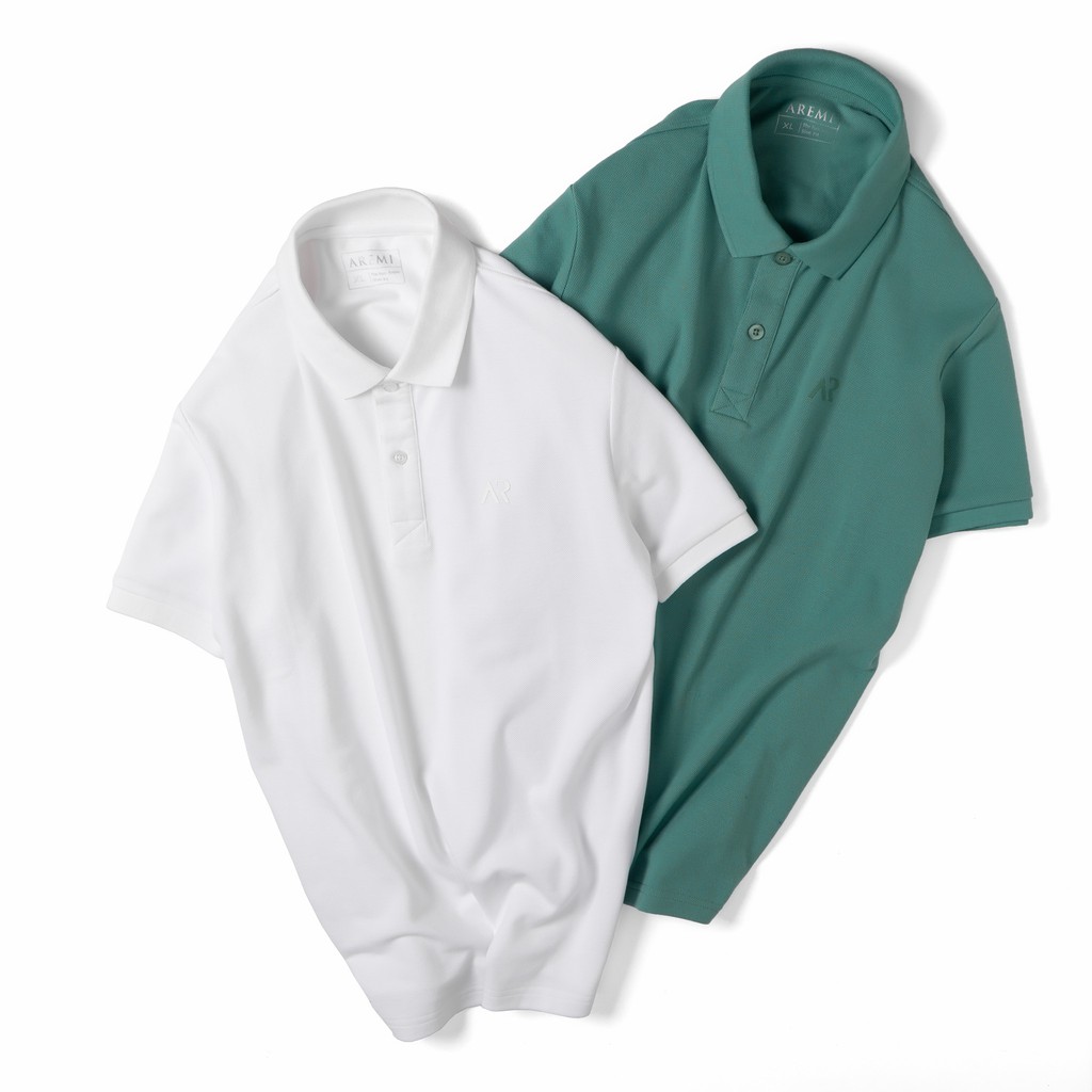Áo thun Polo nam cổ trụ chất liệu, vải cá mập CVC  6 màu trẻ trung  đơn giản ,phong cách hiên đại AREMI 2021 | BigBuy360 - bigbuy360.vn