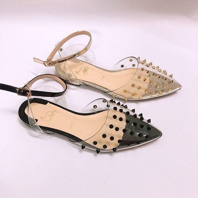 [ Freeship 99k Toàn Quốc ] Giày búp bê LBT đinh sang chảnh