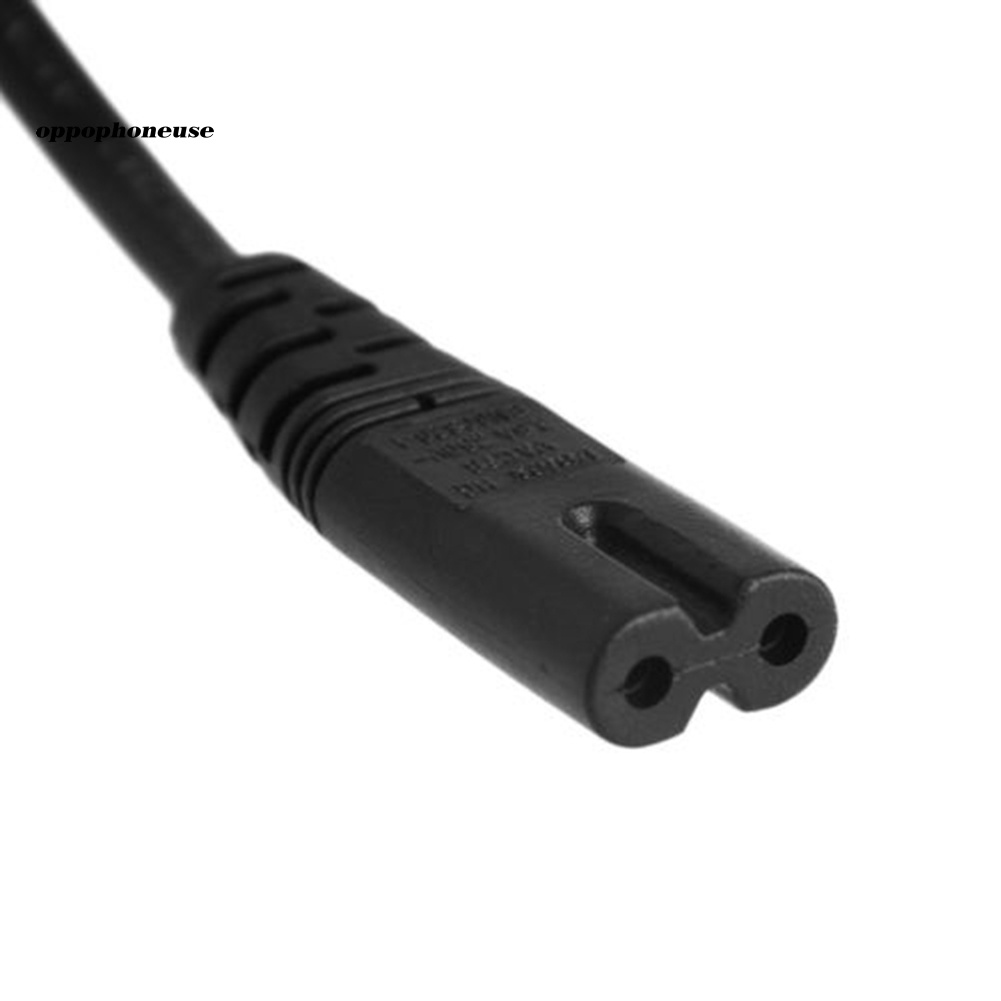 Dây Cáp Sạc Chuyển Đổi Nguồn Xdnxlx 1.5m C7 Sang 2 Pin Eu Plug 8 Ac Cho Máy Ảnh Notebook