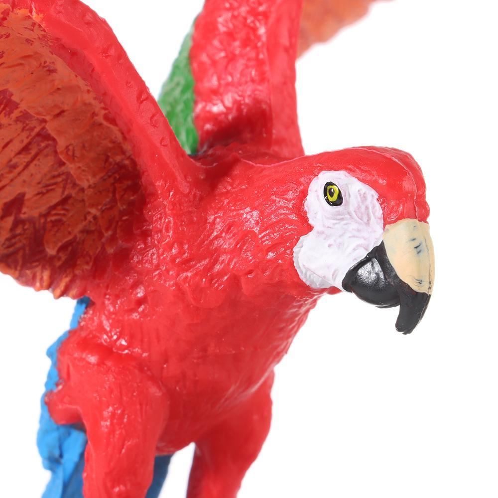 BEBETTERM Đồ trang trí Chim Vẹt Nhân Tạo Trang Trí