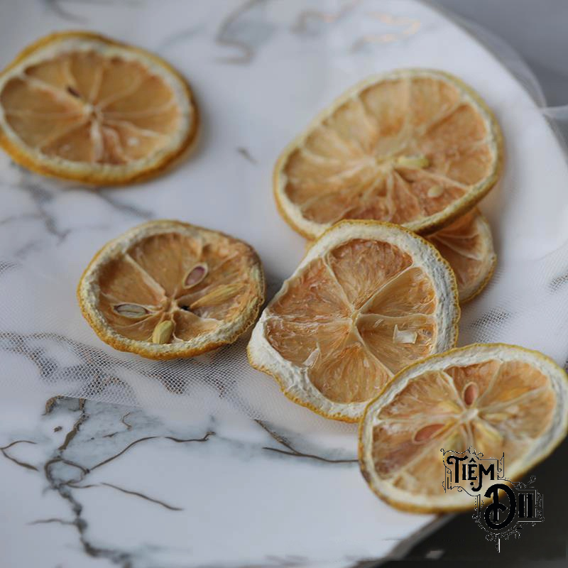 Lát Chanh Khô  Miếng Cam Khô DeCor Hộp Quà Trang Trí Quà Tặng Ý Nghĩa