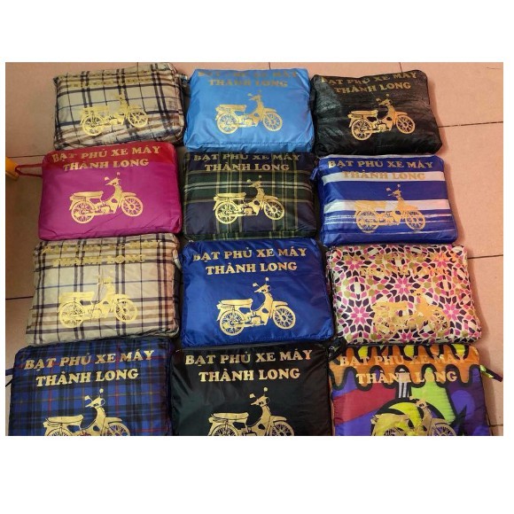 [ Gía siêu rẻ ] BẠT PHỦ XE MÁY CAO CẤP THÀNH LONG - ALISHOPS