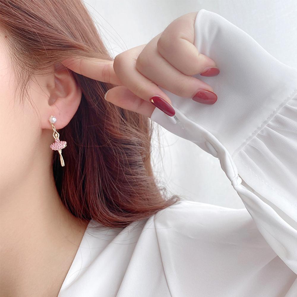 Bông Tai Thiết Kế Xinh Xắn Thời Trang Cho Nữ|S925|Khuyên Tai Kim Đơn Giản Thời Trang