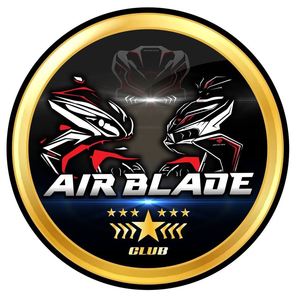 Logo Air Blade Club 2020 - Combo 3 cái