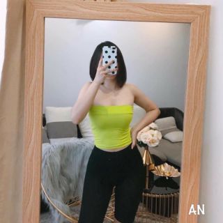Áo quây ngực trơn croptop