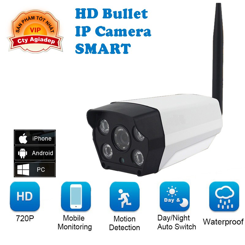 Camera wifi giám sát ngoài trời chống nước Yoosee Camera an ninh (Bản lục giác)