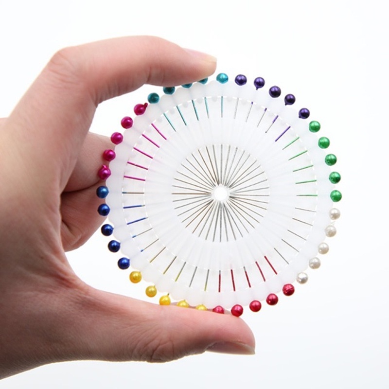 40 Kim đầu tròn hỗ trợ cố định vải may quần áo DIY