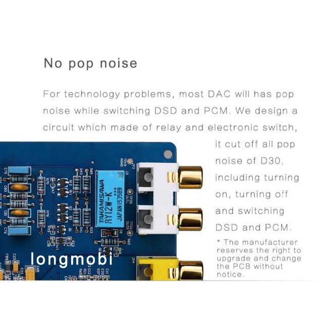 TOPPING D30 - Đầu giải mã nhạc DSD128 PCM 192KHZ/24BIT Model 2021