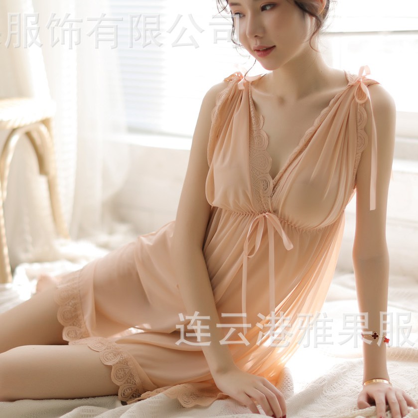 VÁY NGỦ SEXY HAI KIỂU VOAN THUN BẸT VAI 🔥LOẠI 1 DÀY🔥 BIGSIZE tới 70KG kèm quần lót xuyên thấu giá rẻ | BigBuy360 - bigbuy360.vn