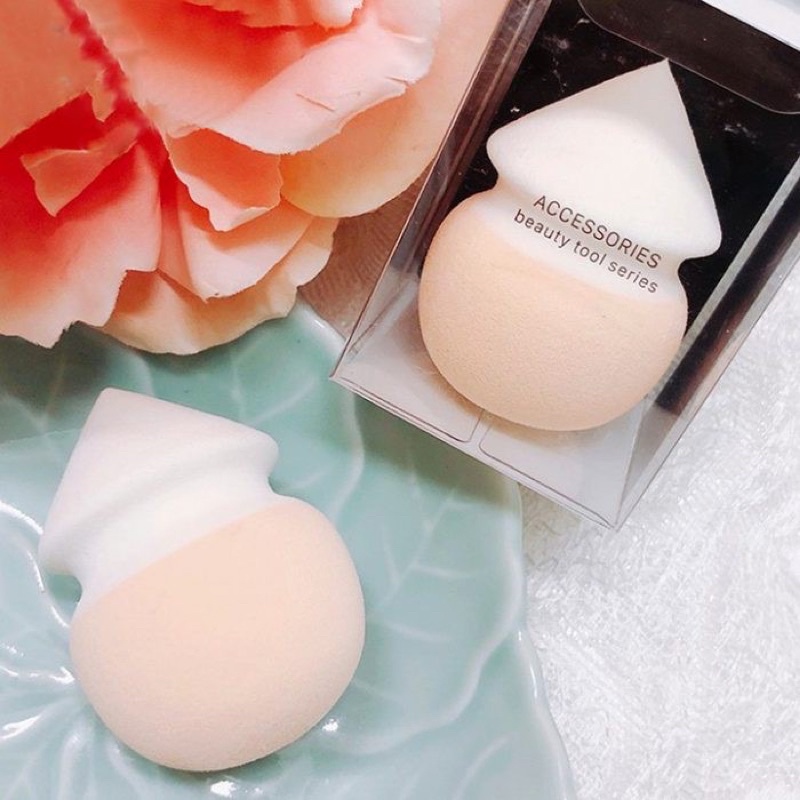 Bông Phấn Ướt nón lá Vacosi chuẩn Hàn Quốc mềm mịn