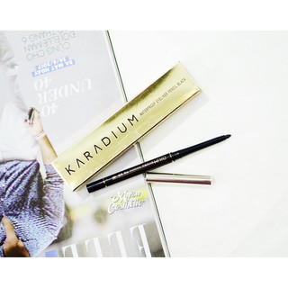 Chì kẻ mắt chống thấm nước Karadium Waterproof Eyeliner Pencil Black