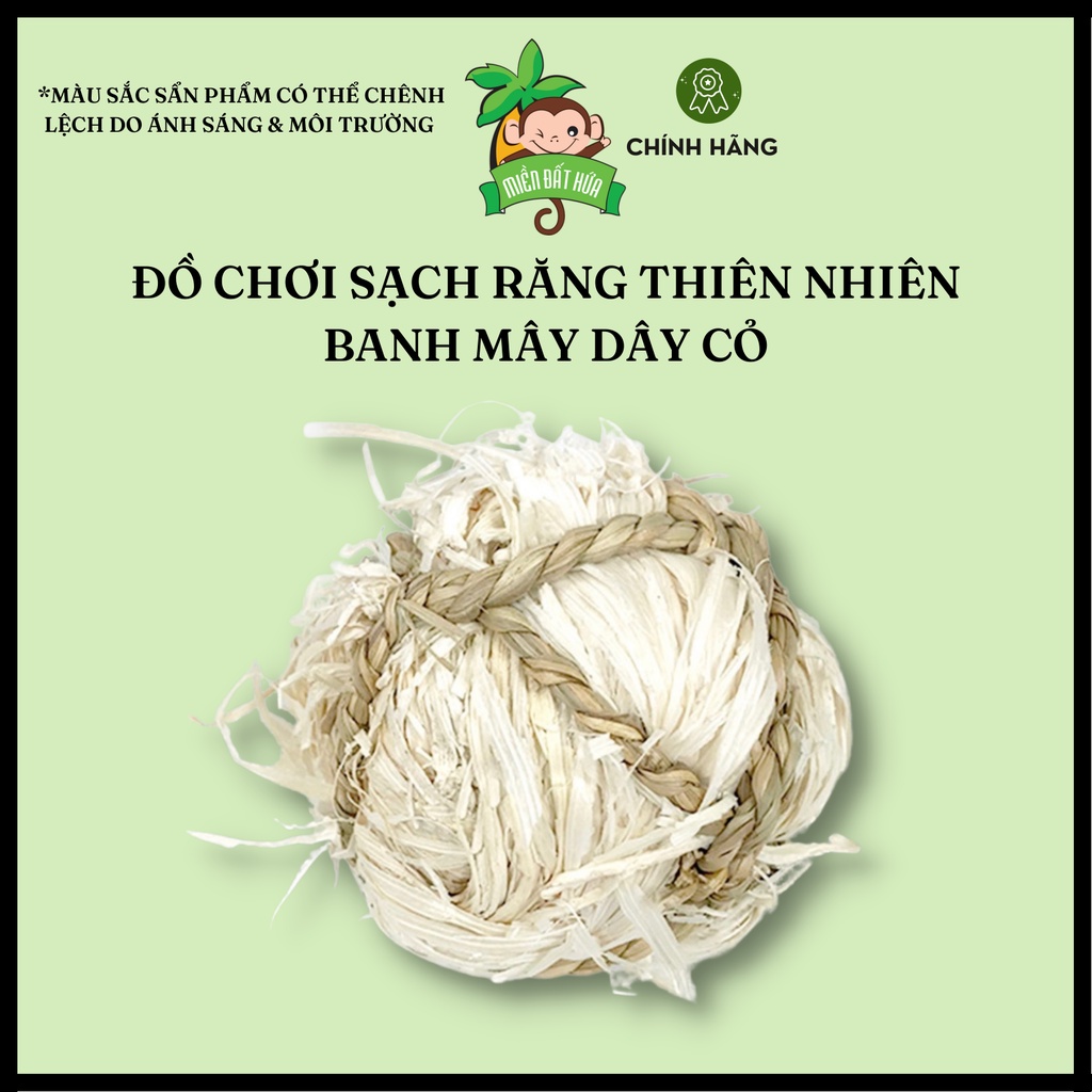 Mài răng thỏ bọ - Các loại xơ mướp, dây thừng giúp mài răng, sạch răng dành cho thỏ, bọ, chinchilla