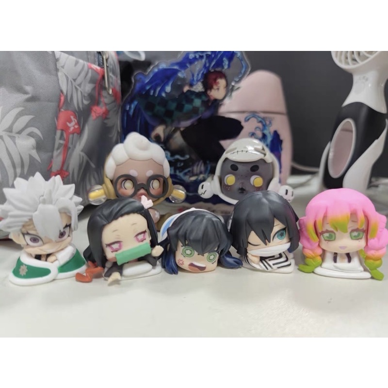 Mô Hình Thanh Gươm Diệt Quỷ Chibi - Figure Kimetsu No Yaiba 5cm (Có clip, Ảnh thật)