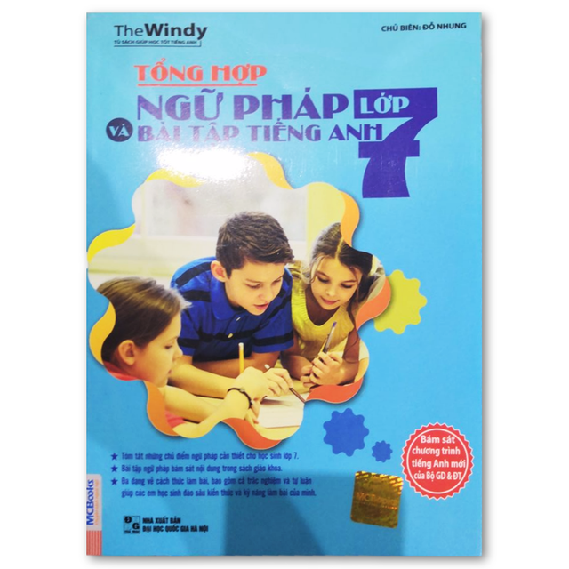 Sách - Tổng Hợp Ngữ Pháp Và Bài Tập Tiếng Anh Lớp 7 (Tái bản 2018) | BigBuy360 - bigbuy360.vn