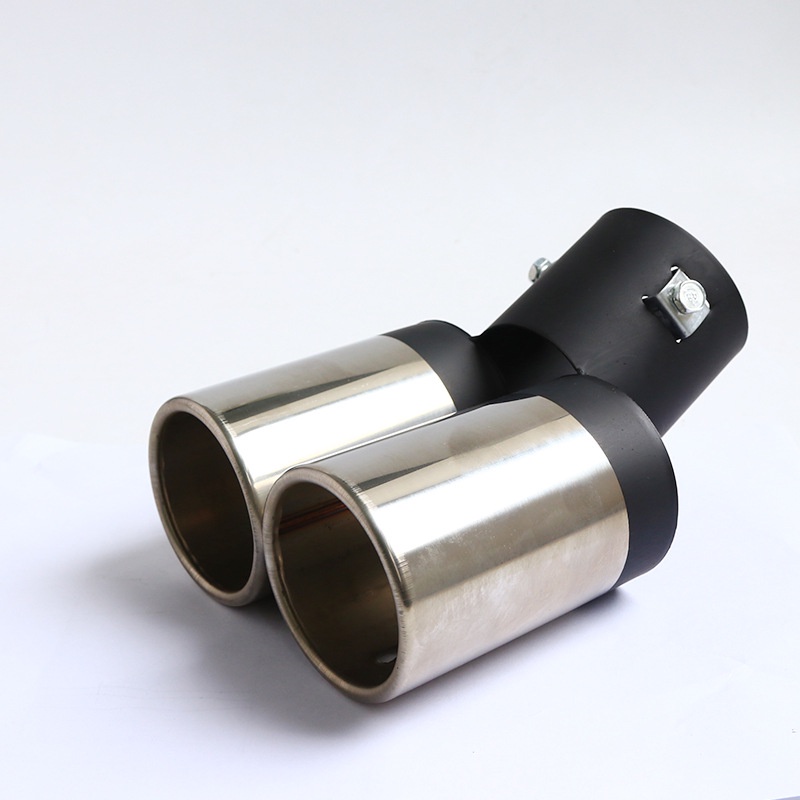 Ống Xả Đôi Chụp Độ Pô Bằng Thép Không Gỉ Cho Xe Hơi Ô Tô