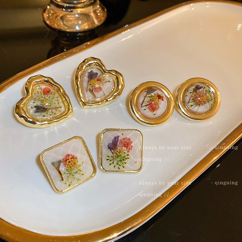 Khuyên Tai Hình Hoa Phong Cách Hàn Quốc Thời Trang Cho Nữ 2