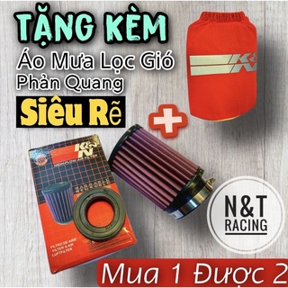 Lọc gió trụ, Lọc gió trụ KN tặng áo Trùm pô-e gắn ex 150 sirius winner wave Exciter