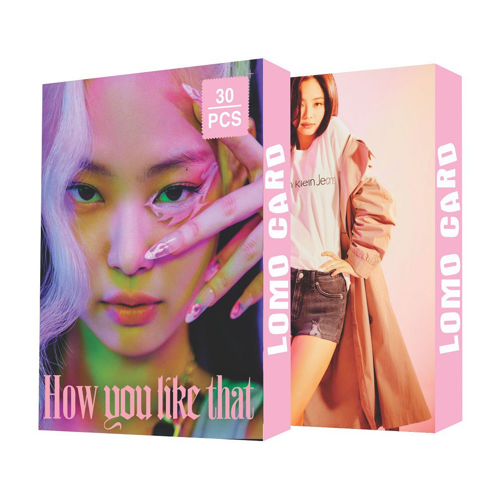 Lomo card BLACKPINK How you like that hộp thẻ ảnh lomocard