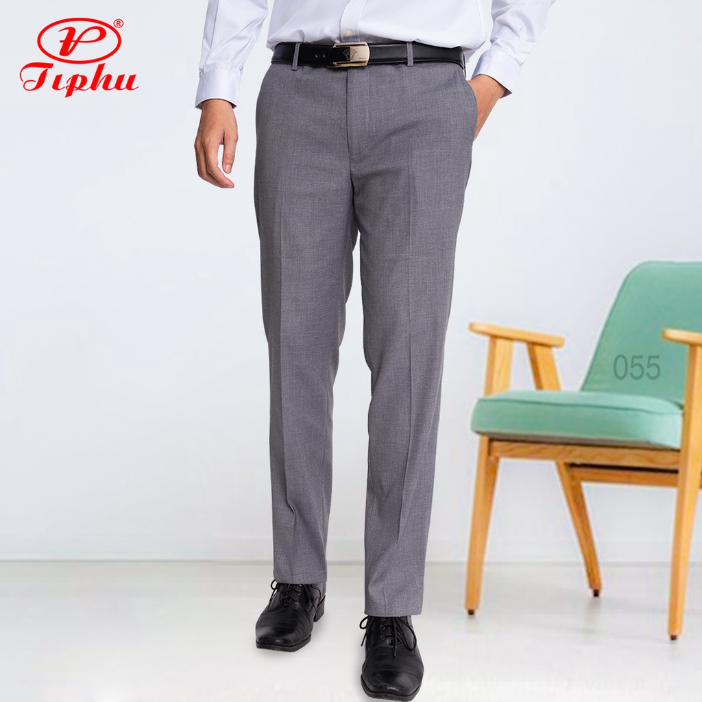 Quần tây âu ống suông, form truyền thống không ly, dáng văn phòng công sở, thương hiệu cao cấp Amazing, có tới size 40