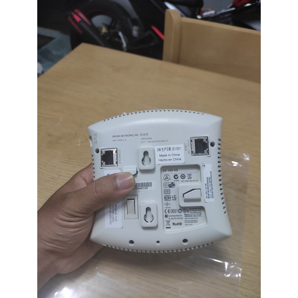 Thiết bị phát Wifi Bộ phát wifi Aruba 105 Wifi mesh roaming Hàng US Đẹp