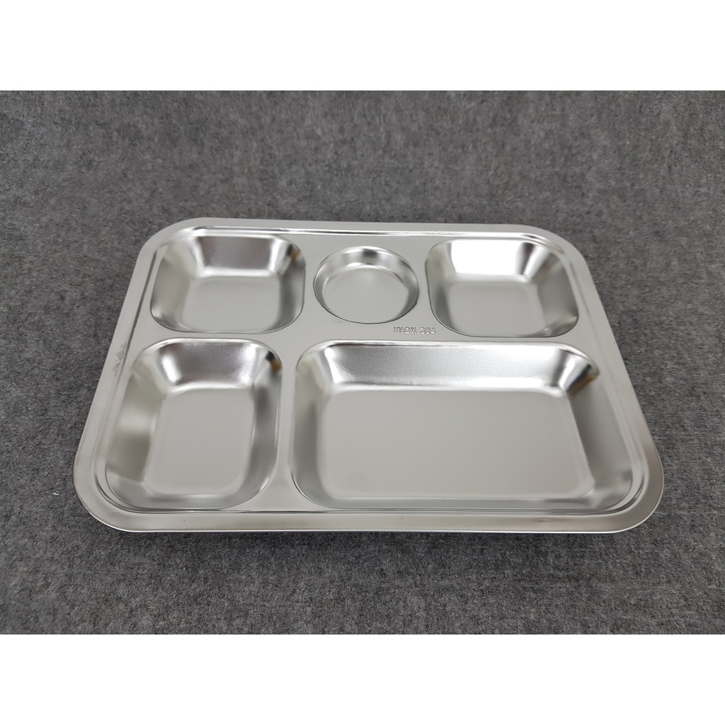 Khay cơm dạng nhỏ, khay cơm dành cho trẻ em, khay inox 304