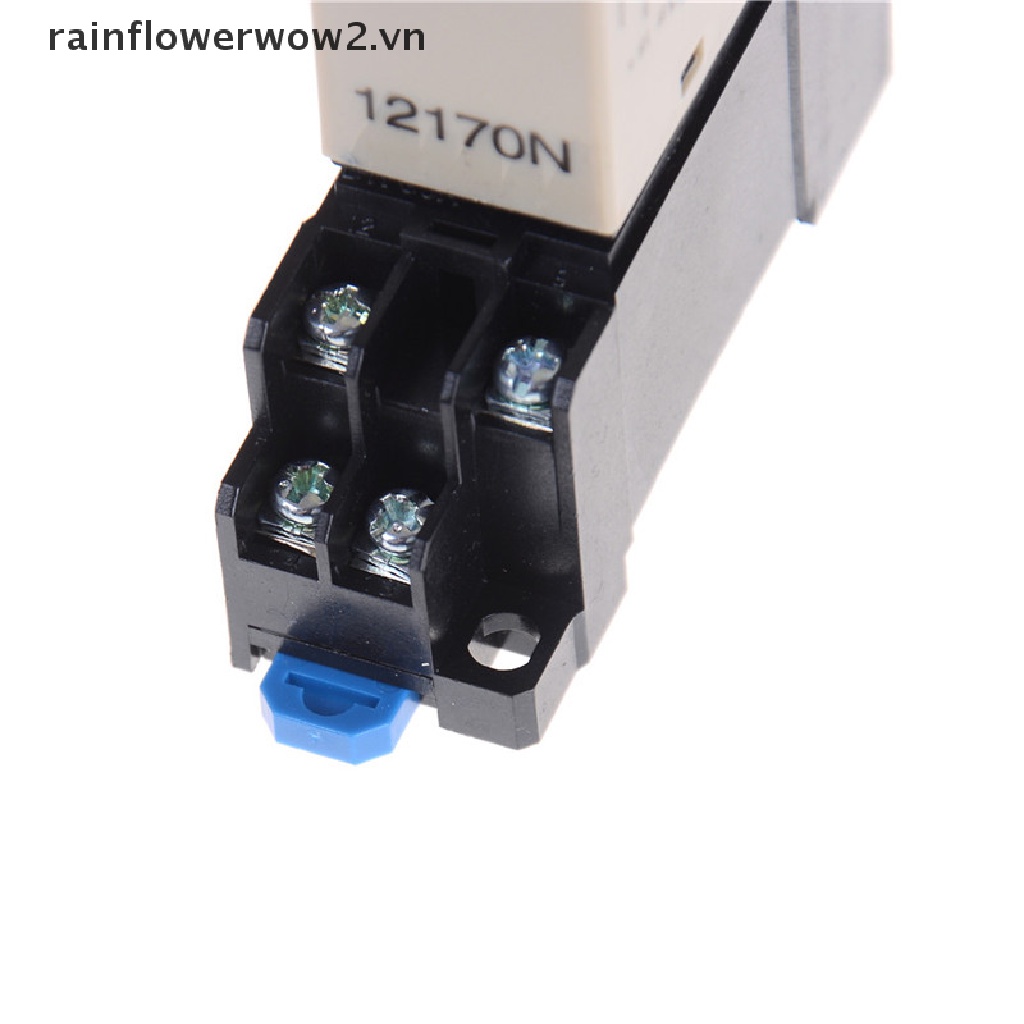 Rơ Le Thời Gian 220V H3Y-2 Hẹn Giờ 0-30s / 60s DPDT &amp; Base
