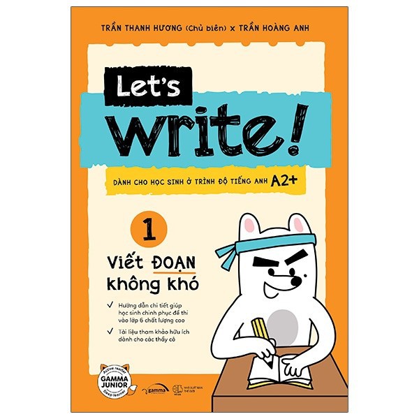 Sách - Let’s Write! 01 - Viết Đoạn Không Khó [AlphaBooks]