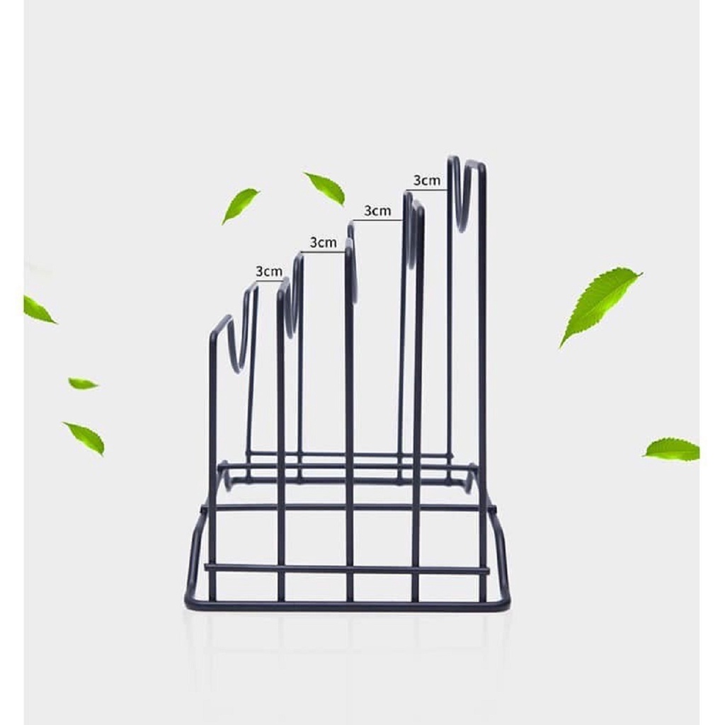 Kệ để dao thớt đa năng, để nắp, vung nồi 1 | BigBuy360 - bigbuy360.vn