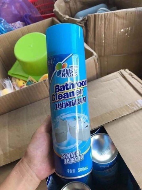 Chai xịt tẩy rửa bồn tắm, nhà vệ sinh BATHROOM