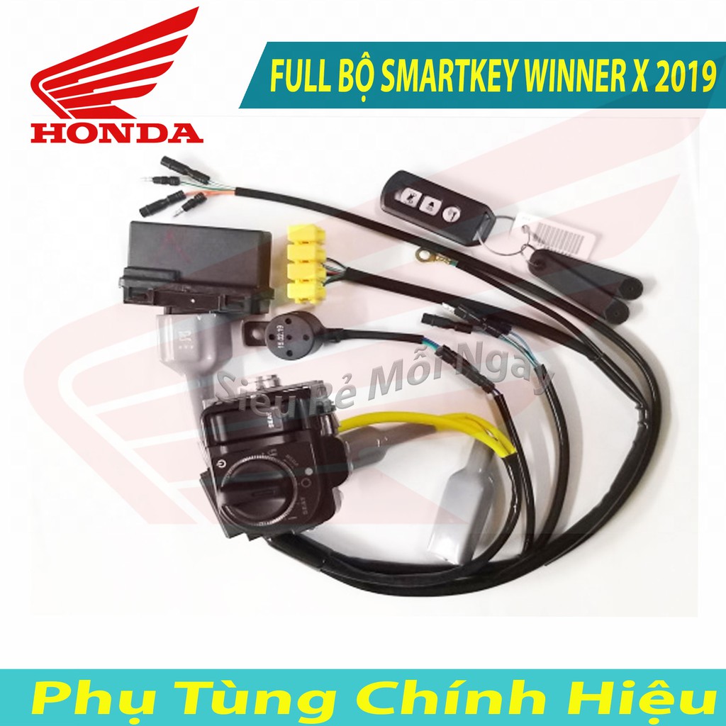 Full Bộ Smartkey chống trộm Cho Honda Winner X