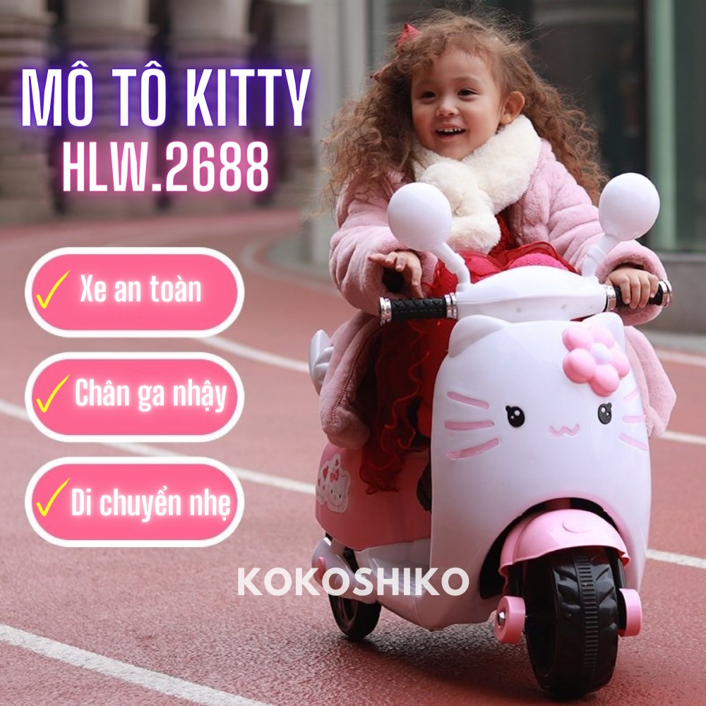 Xe mô tô điện Kitty HLW.2688