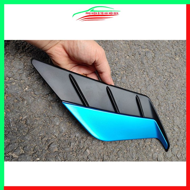 Ốp viền đèn gầm trước sau xe Cross 2020-2022 xanh mạ Crom chống trầy trang trí làm đẹp xe