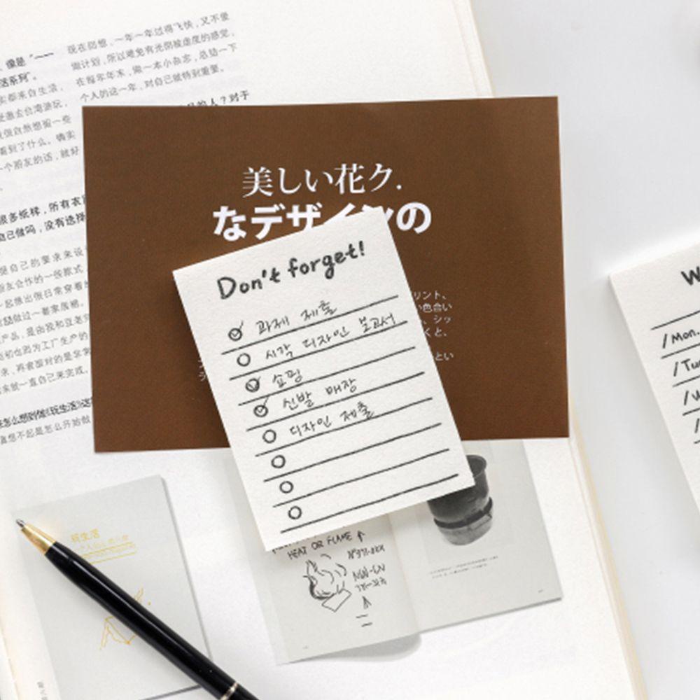 Giấy Ghi Chú Lên Kế Hoạch Hàng Ngày Sáng Tạo