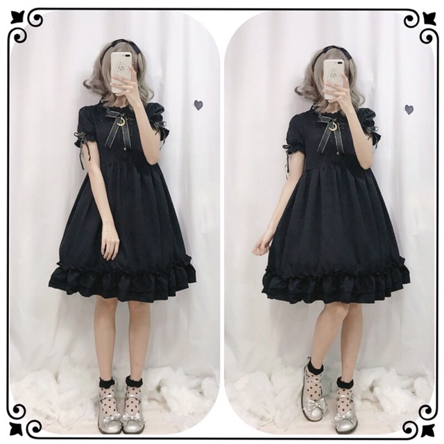 [có sẵn] Đầm / Váy Babydoll Casual Lolita OP