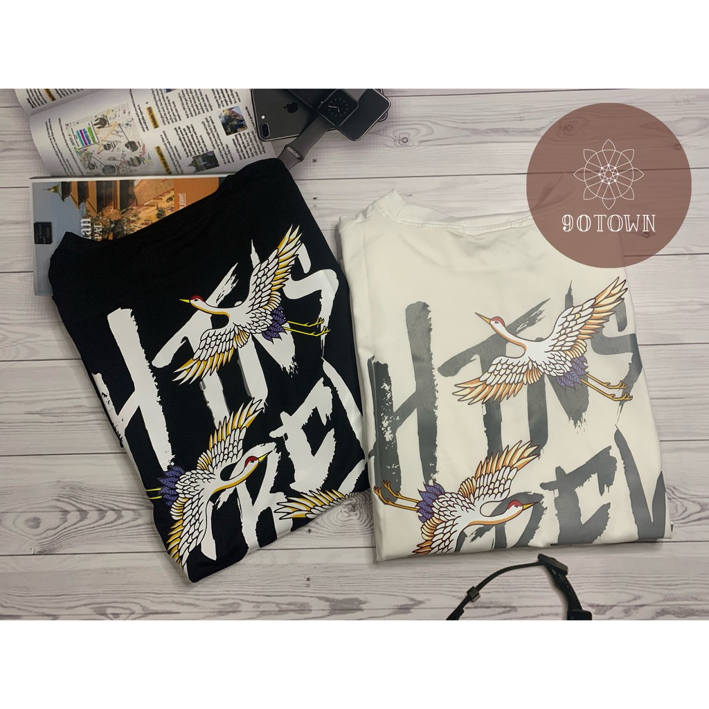 Áo phông nam họa tiết Bạch Hạc cực kì chất mẫu mới cho hè 2021 | BigBuy360 - bigbuy360.vn