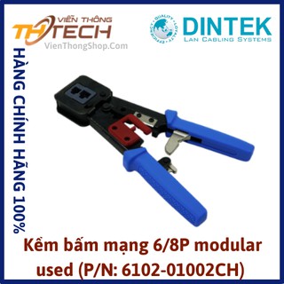 Kềm Bấm Mạng DinTek 6/8 Modular used 6102-01002CH
