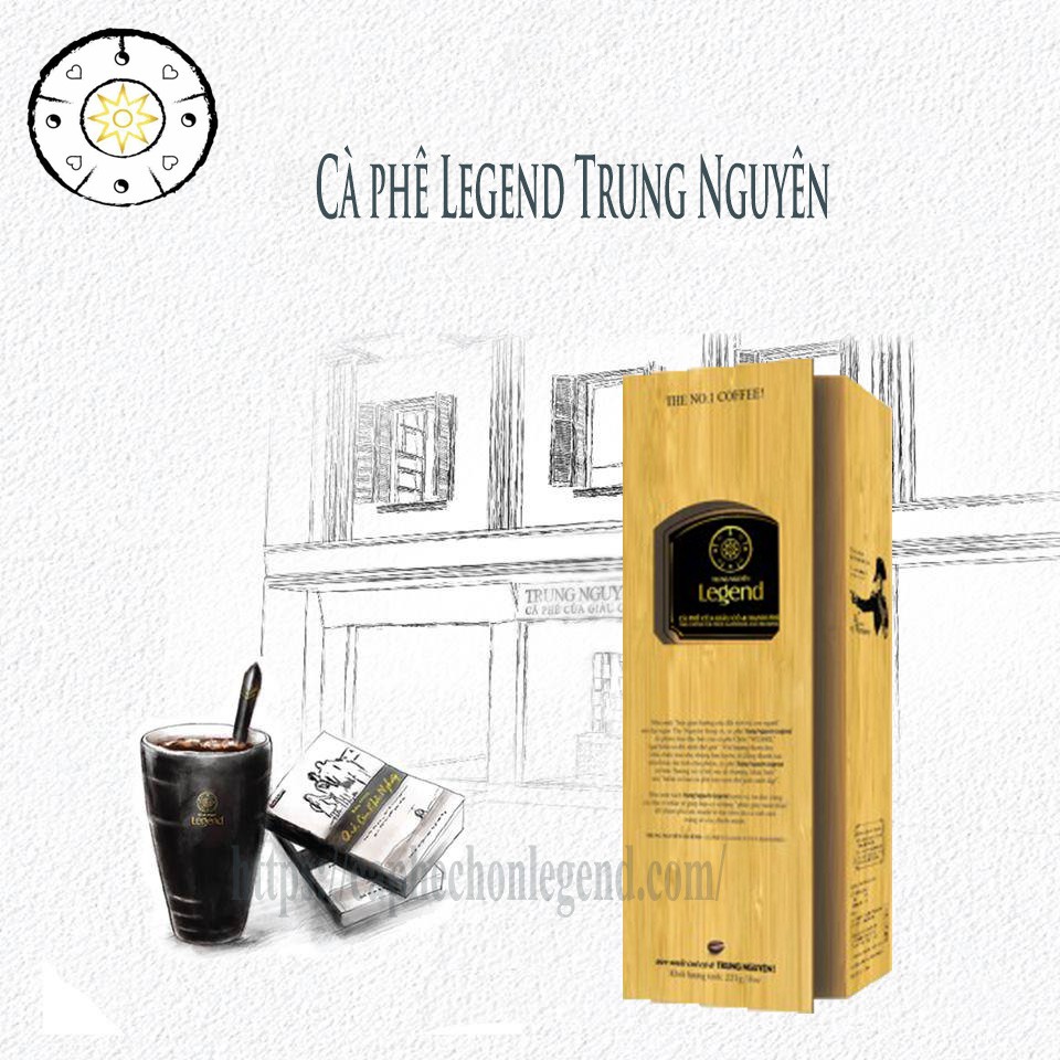 [Mã GROSALE2703 giảm 8% đơn 250K] Cà Phê Chồn Legend Trung Nguyên - 225gr