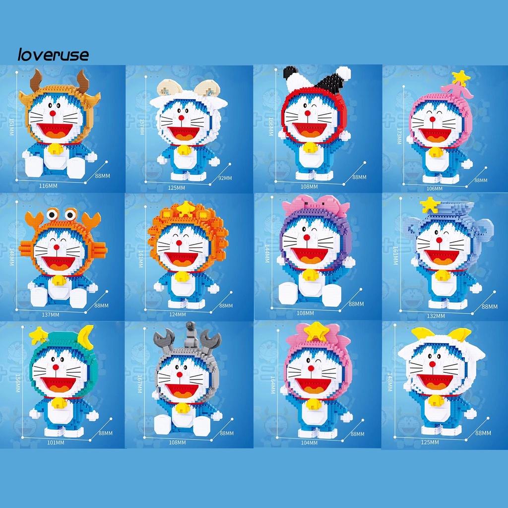 Mô Hình Đồ Chơi Lắp Ráp Nhân Vật Anime Doraemon | BigBuy360 - bigbuy360.vn