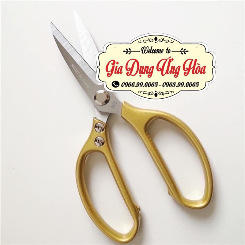 Kéo Làm Bếp Đa Năng Siêu Phẩm Nội Địa Nhật SK5 Siêu Sắc, Kéo Cắt Gà, Cắt Vịt, Cắt Thịt Các Loại