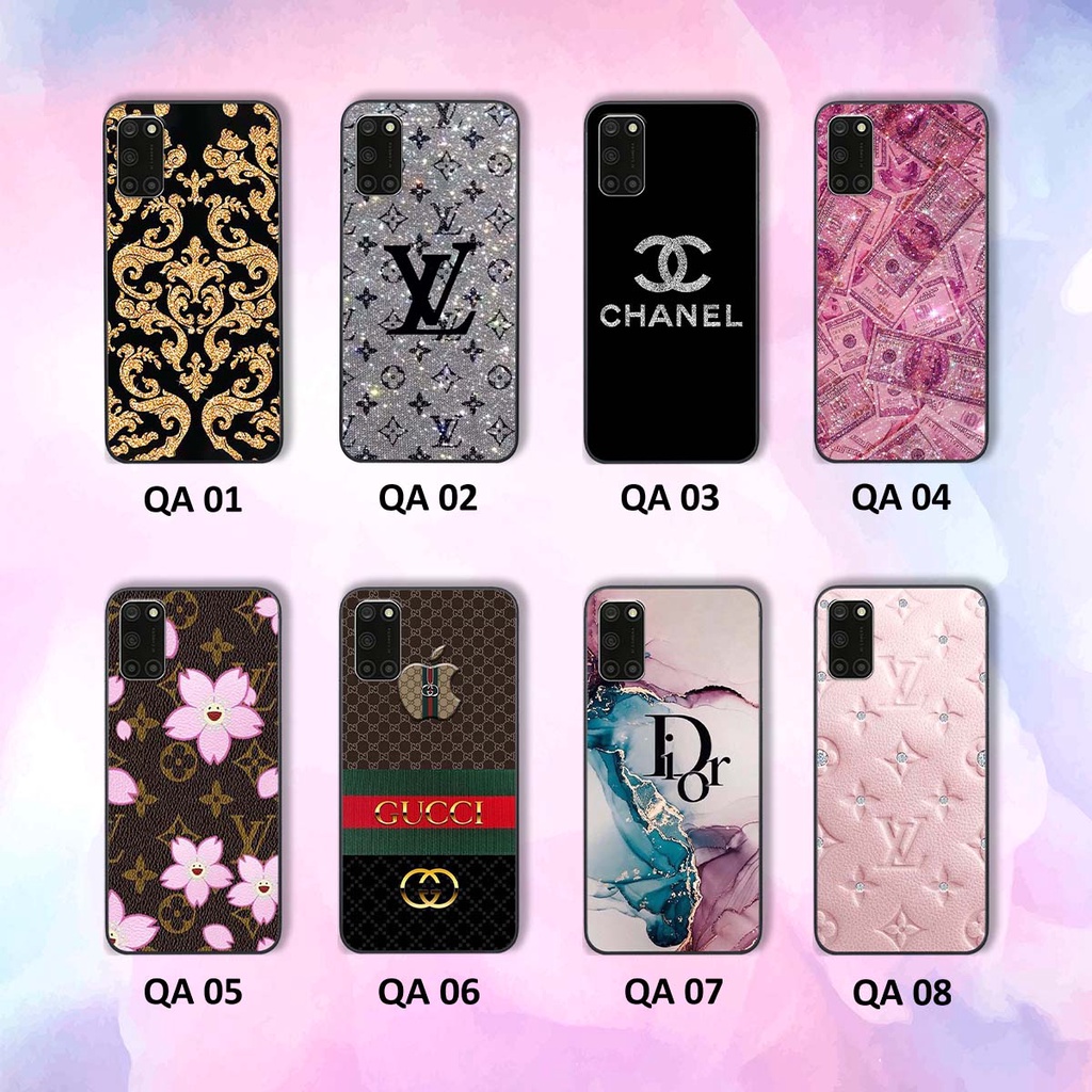 Ốp Oppo A52 / A92 in hình thương hiệu thời trang cao cấp