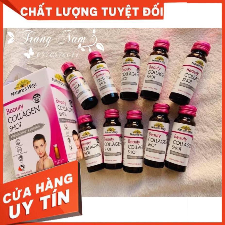 Nature’s Way Beauty COLLAGEN Shot 10 x 50ml dạng nước của Úc