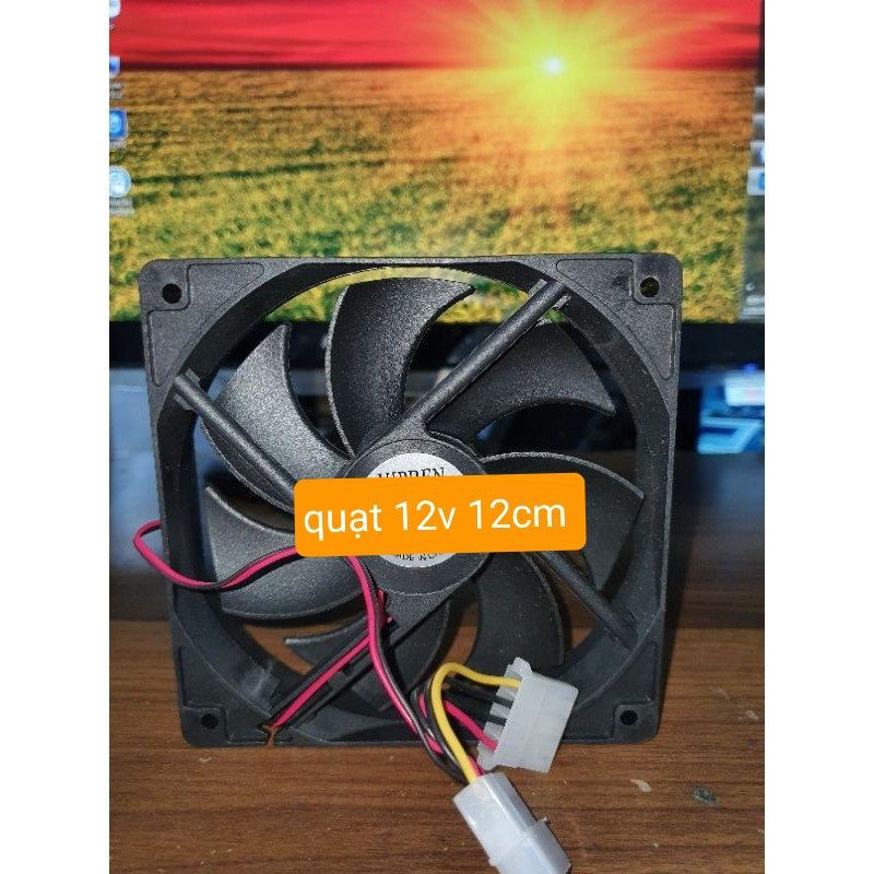 Quạt hút 12V, 24V 90mm, 120mm siêu bền, siêu rẻ, dùng cho bếp, tủ điện, WC, máy tính,..