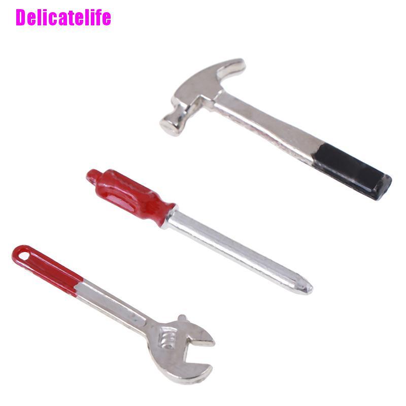 1 Bộ Dụng Cụ Sửa Chữa Nhà Búp Bê Tỉ Lệ 1: 12