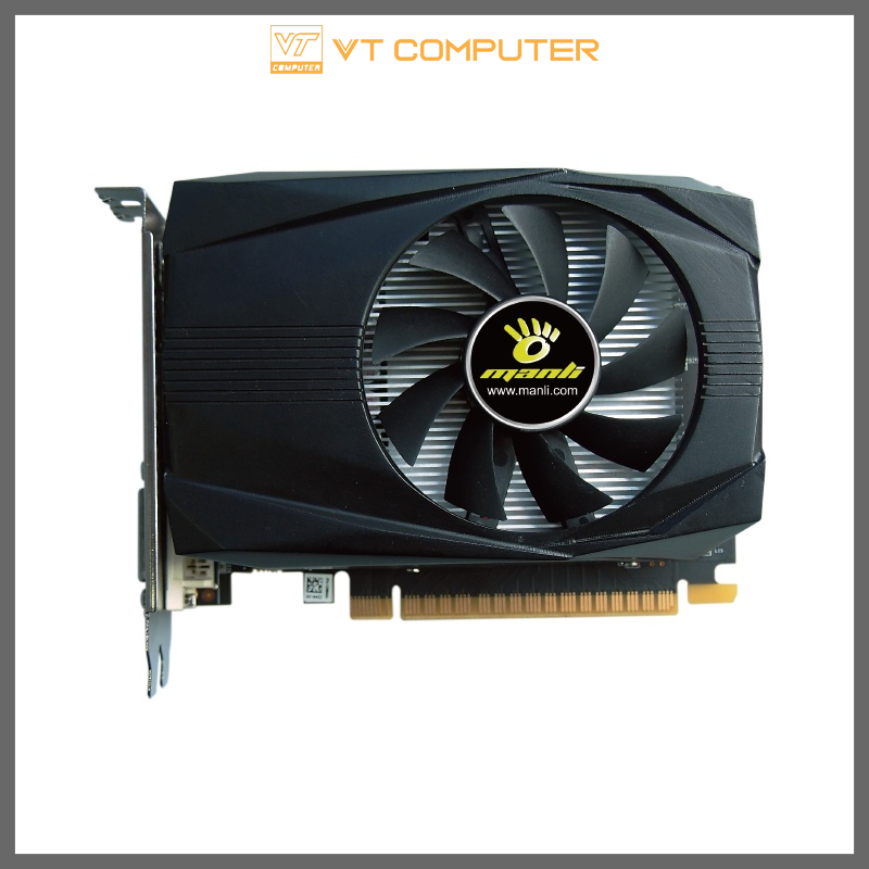 Card Màn Hình GTX 1050Ti / 4GB / Inno3D / Manli / GDDR5 / 2 Fan / Bảo Hành 36 Tháng