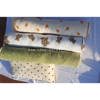 gối ôm cho bé Xô muslin