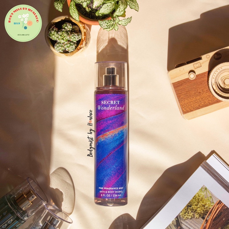 Xịt thơm SECRET WONDERLAND - BODY MIST Bath &amp; Body Works