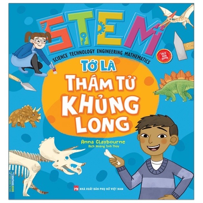 Sách - Tớ Là Thám Tử Khủng Long